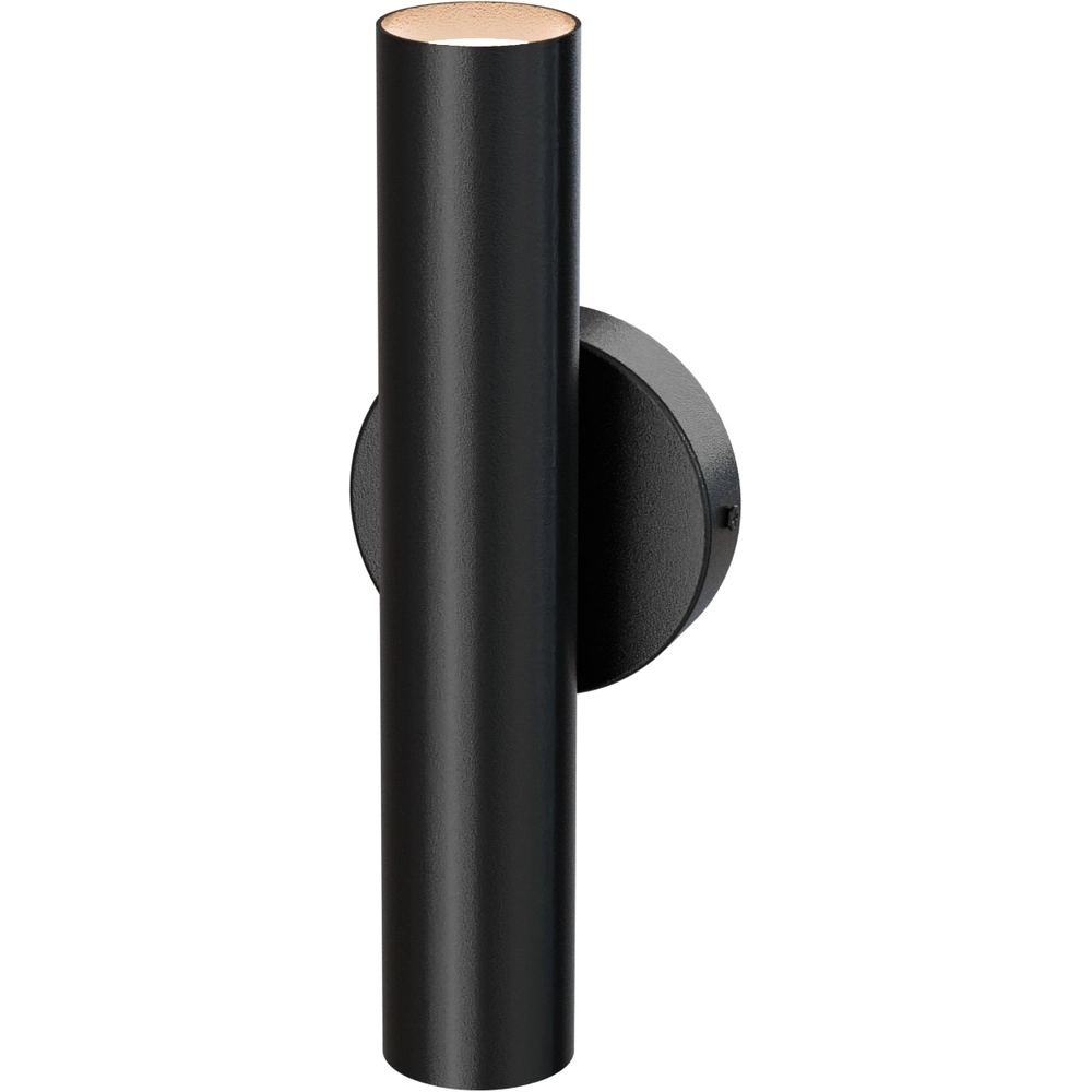 Wall spotlight Run black - 2x GU10