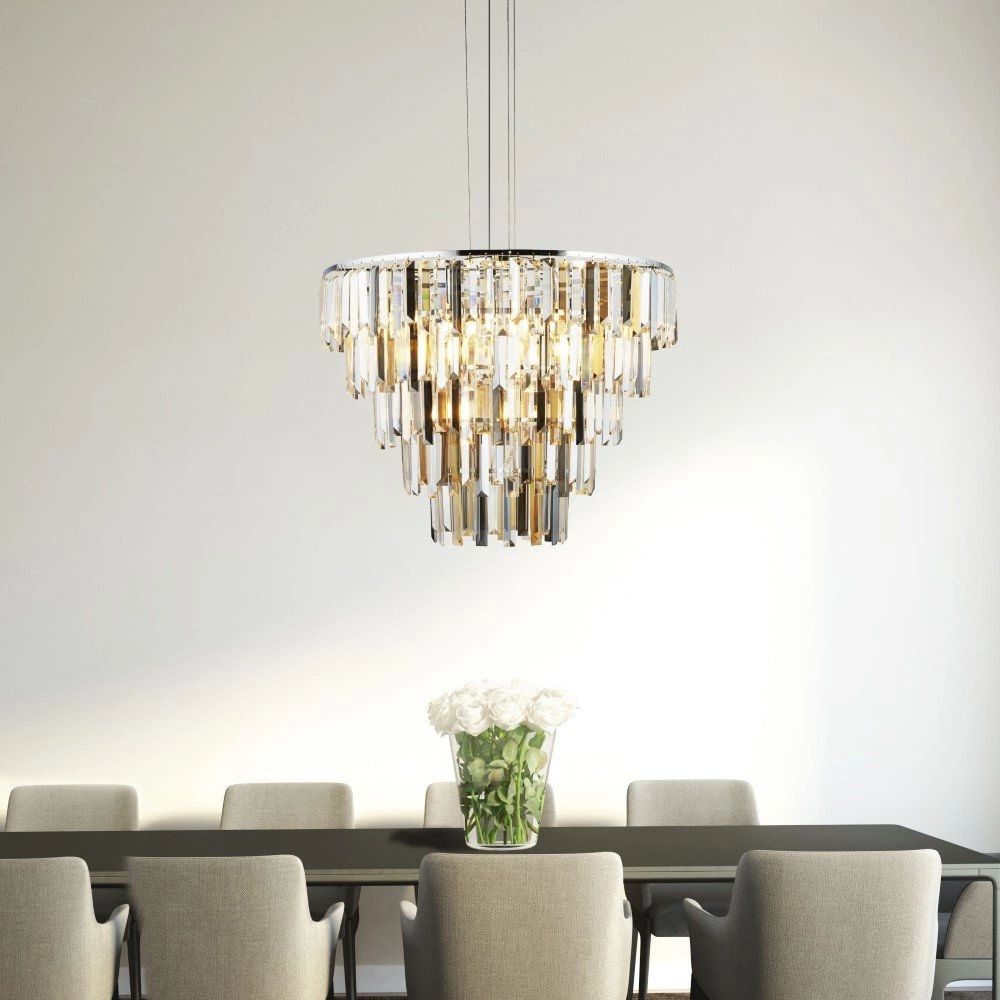 Large chandelier Clarissa Ø 65cm Searchlight 5053423155951