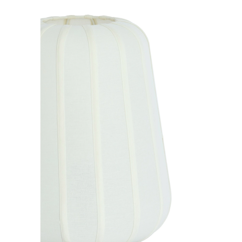 Bedside Lamp Bibury Ø 20cm - white linen Light & Living 8717807794217