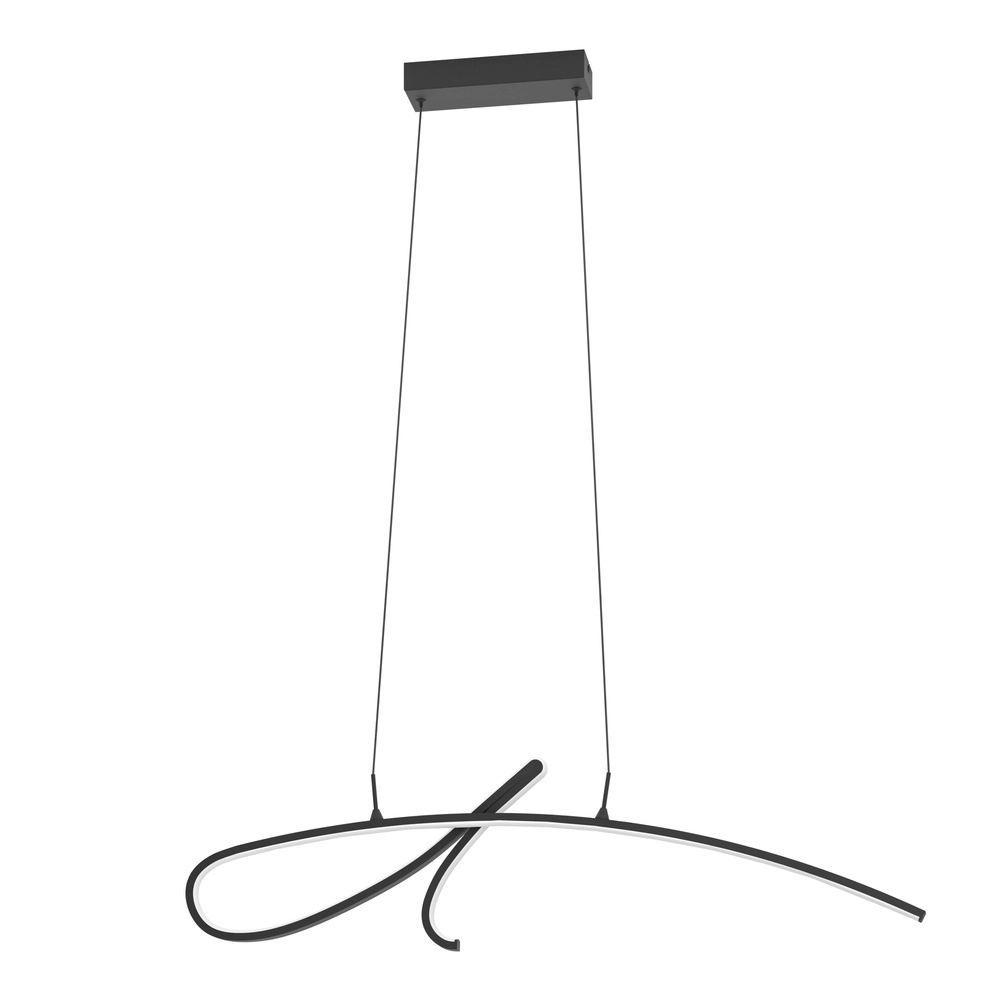 Designer LED pendant light Cardoncito Black