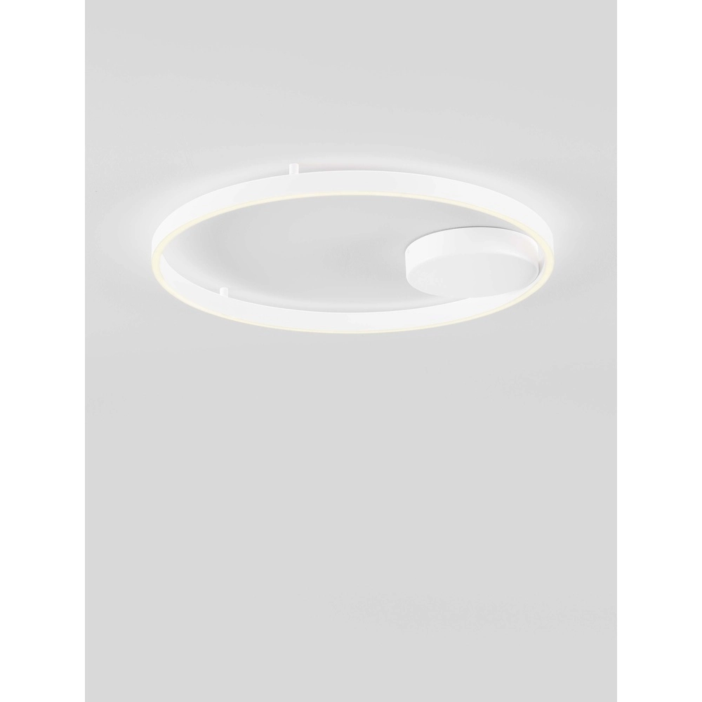 Ceiling lamp Hedra round Ø 60cm white