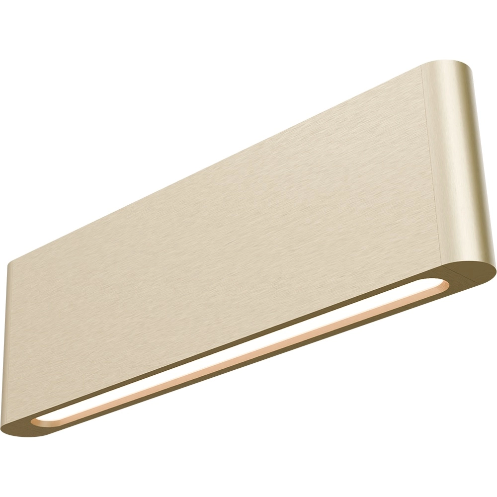 Modern wall spotlight Atina 34cm gold