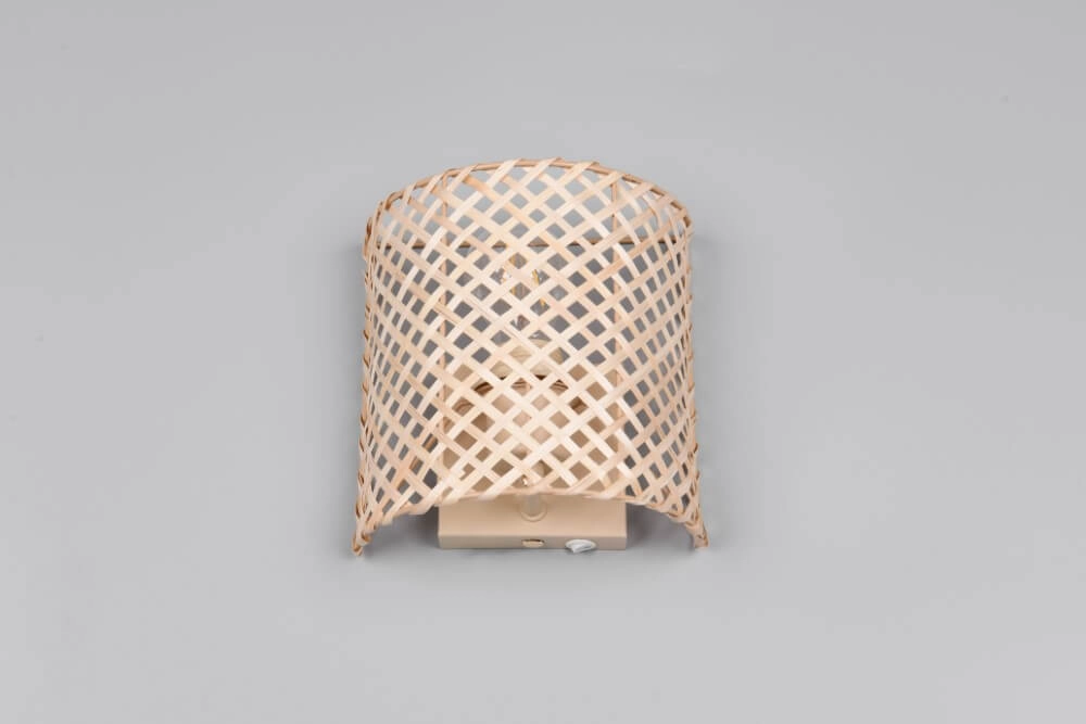 Japandi wall lamp Bina cream Trio 4017807636215