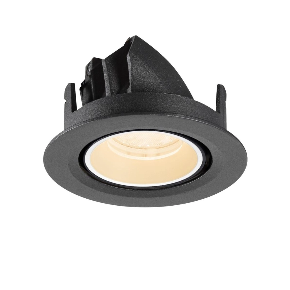 Recessed spotlight Numinos Gimble XS black/white 2700K - 40deg SLV 4024163307246