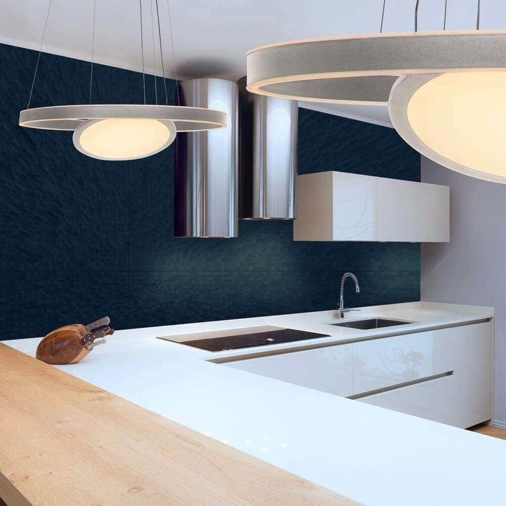 Design pendant lamp Ringlux with directional LED Steinhauer 8712746173161