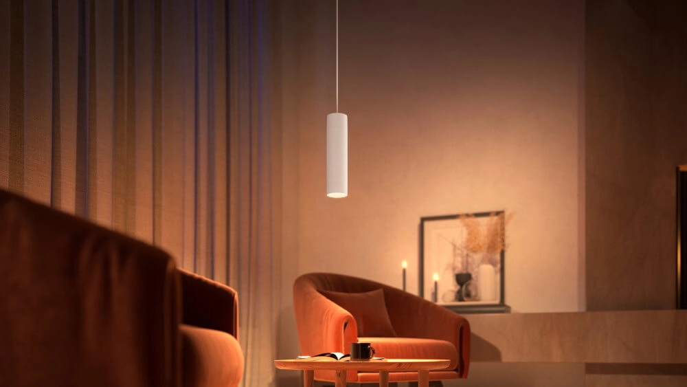 Hue Perifo - White and color set of 3 hanging lamps white Philips 8719514407749