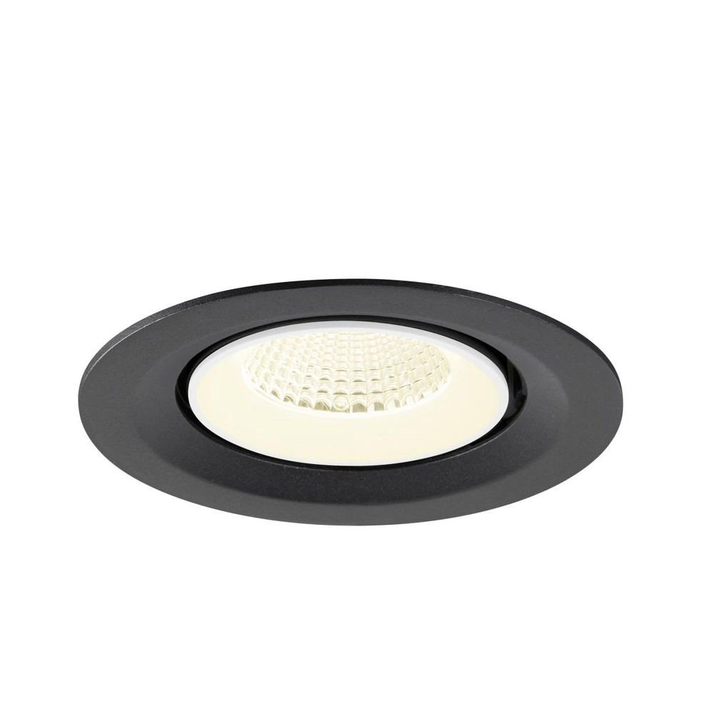 Recessed spotlight Numinos Gimble M black/white 4000K - 40deg SLV 4024163311731