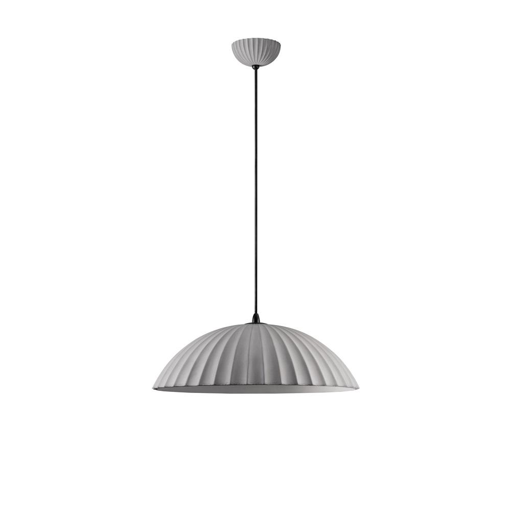 Pendant lamp Ammos grey Ø 50cm Lyora 5212017469038
