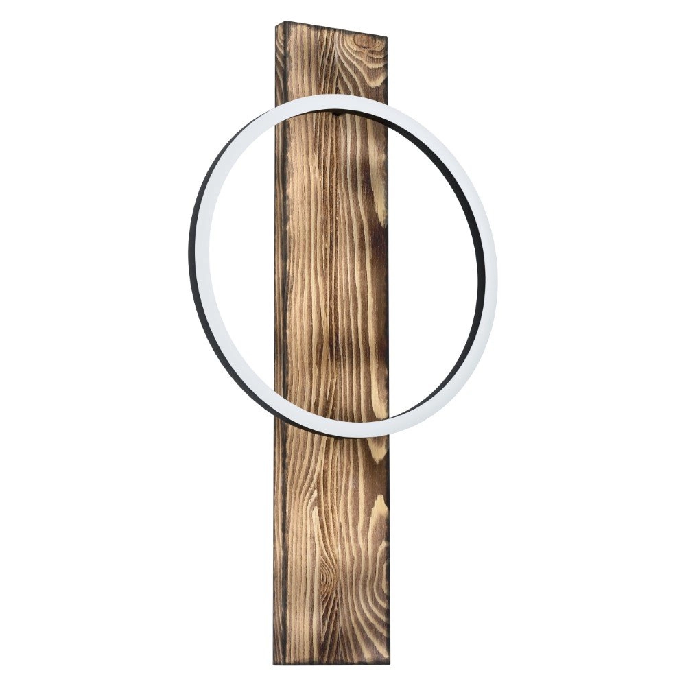 Wooden wall lamp Boyal