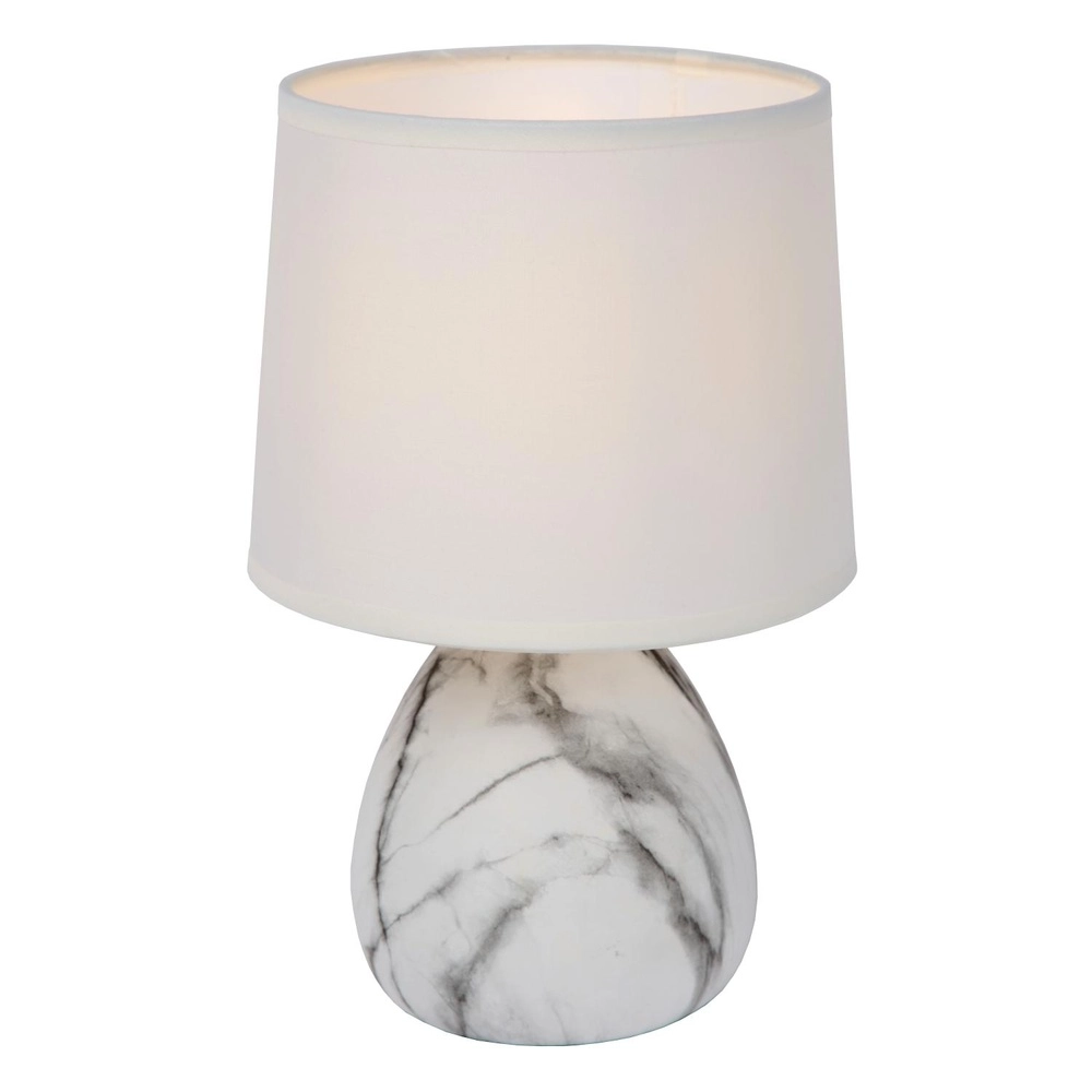 Table lamp Marmo white Lucide 5411212470232