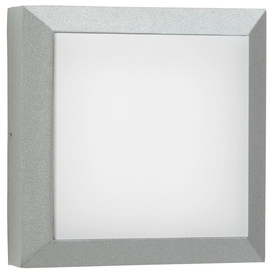 Square wall lamp Parel 19cm-gray