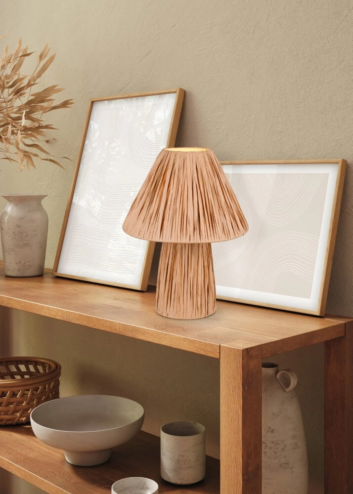 Rattan table lamp Anea Trio 4017807614855