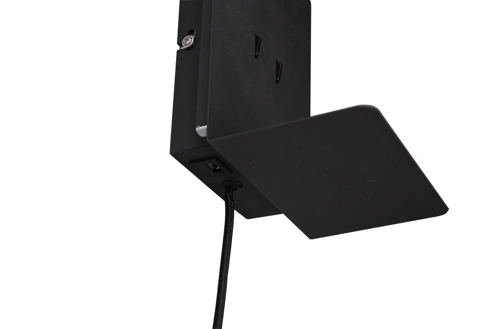Wall lamp Element with matt black shelf Trio 4017807399882