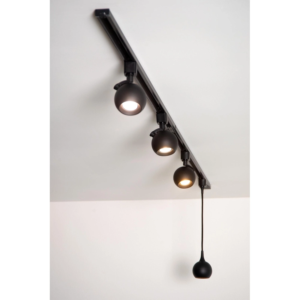 Rail spot Track Favori 1-phase black Lucide 5411212093349
