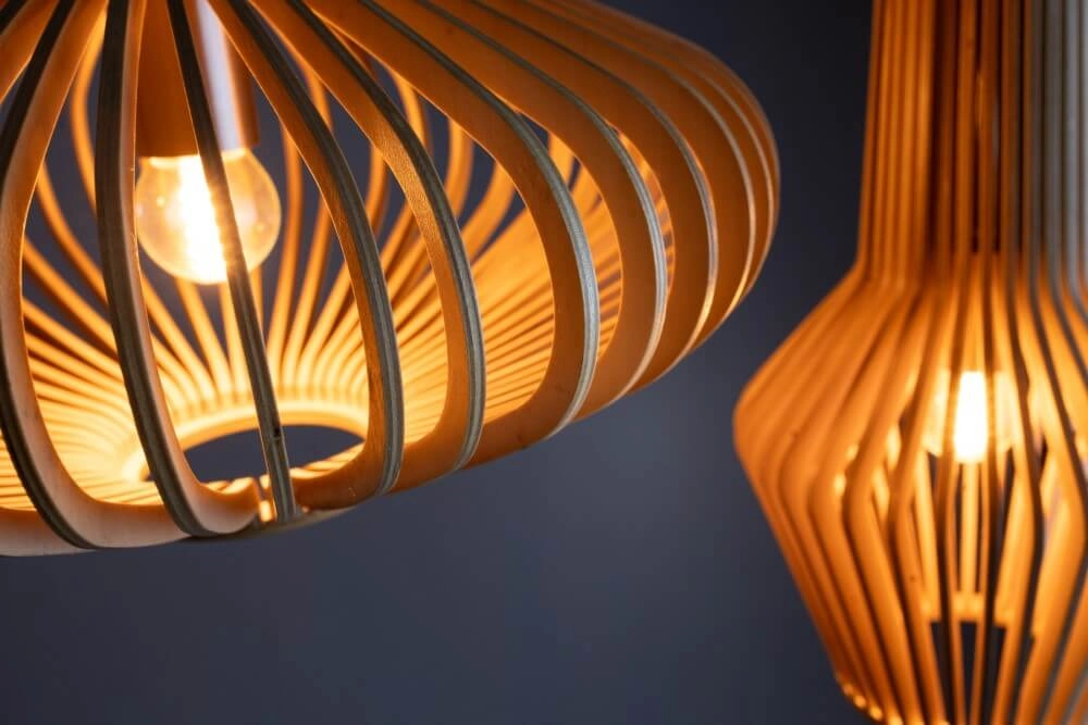 Wooden pendant lamp Tess design ETH 8720195307495