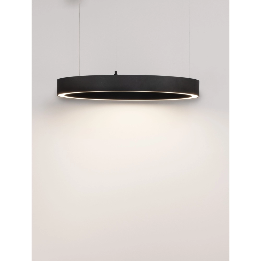 Design pendant lamp Sting black Ø 60cm Lyora 5212017437389