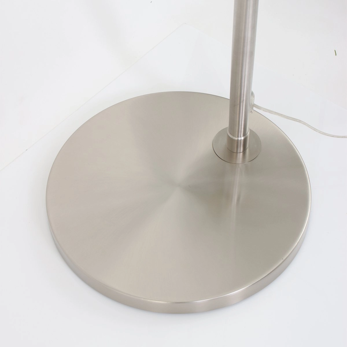 Arc lamp Gramineus steel with smoke glass Steinhauer 8712746116496