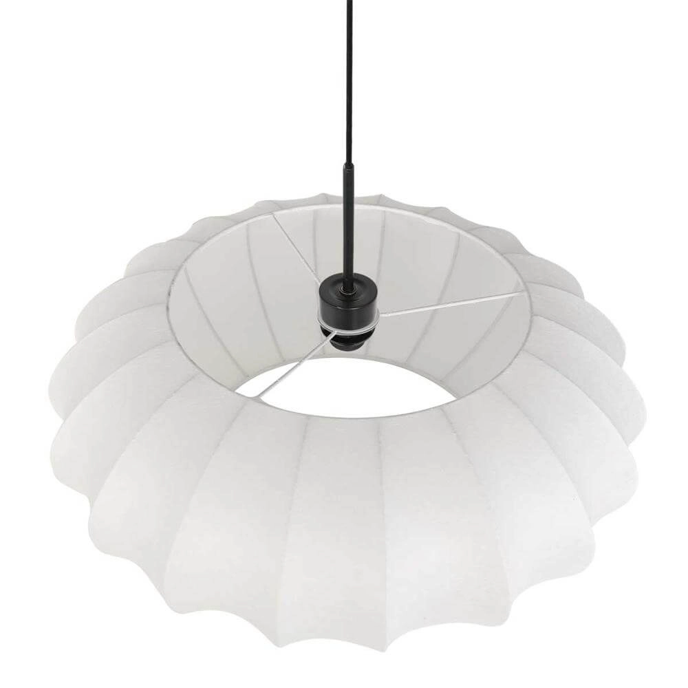 Pendant lamp Sparkled Light black with white hood Steinhauer 8712746173147