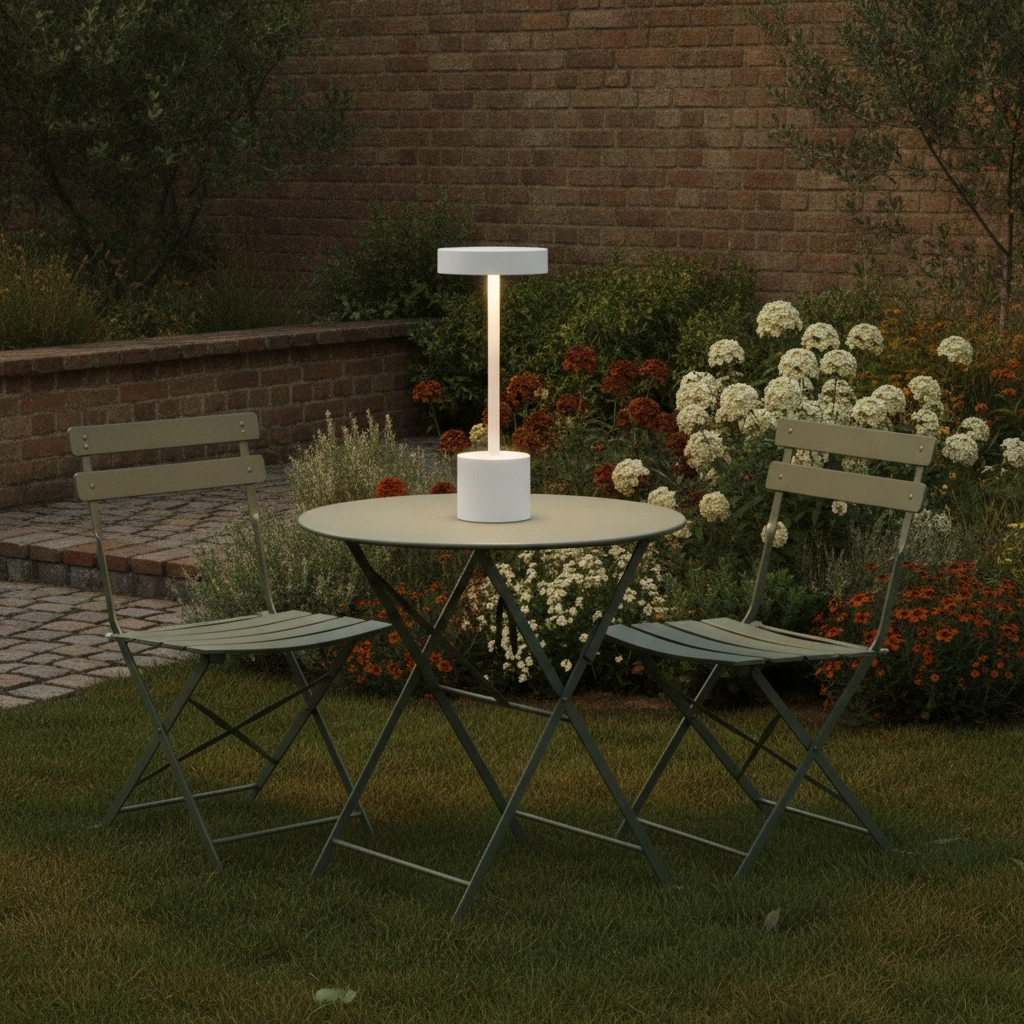 Design table lamp Fumo Rechargeable White