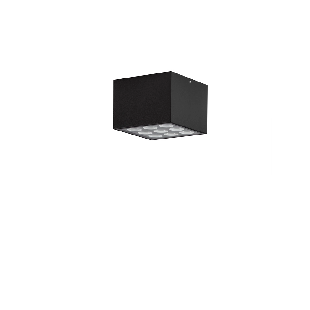 Ceiling lamp Jax square 11cm anthracite Lyora 5212017476685