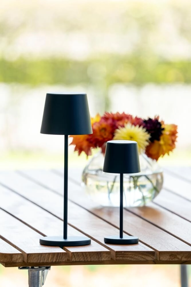 Rechargeable table lamp Vence mini black KonstSmide 7318307887754
