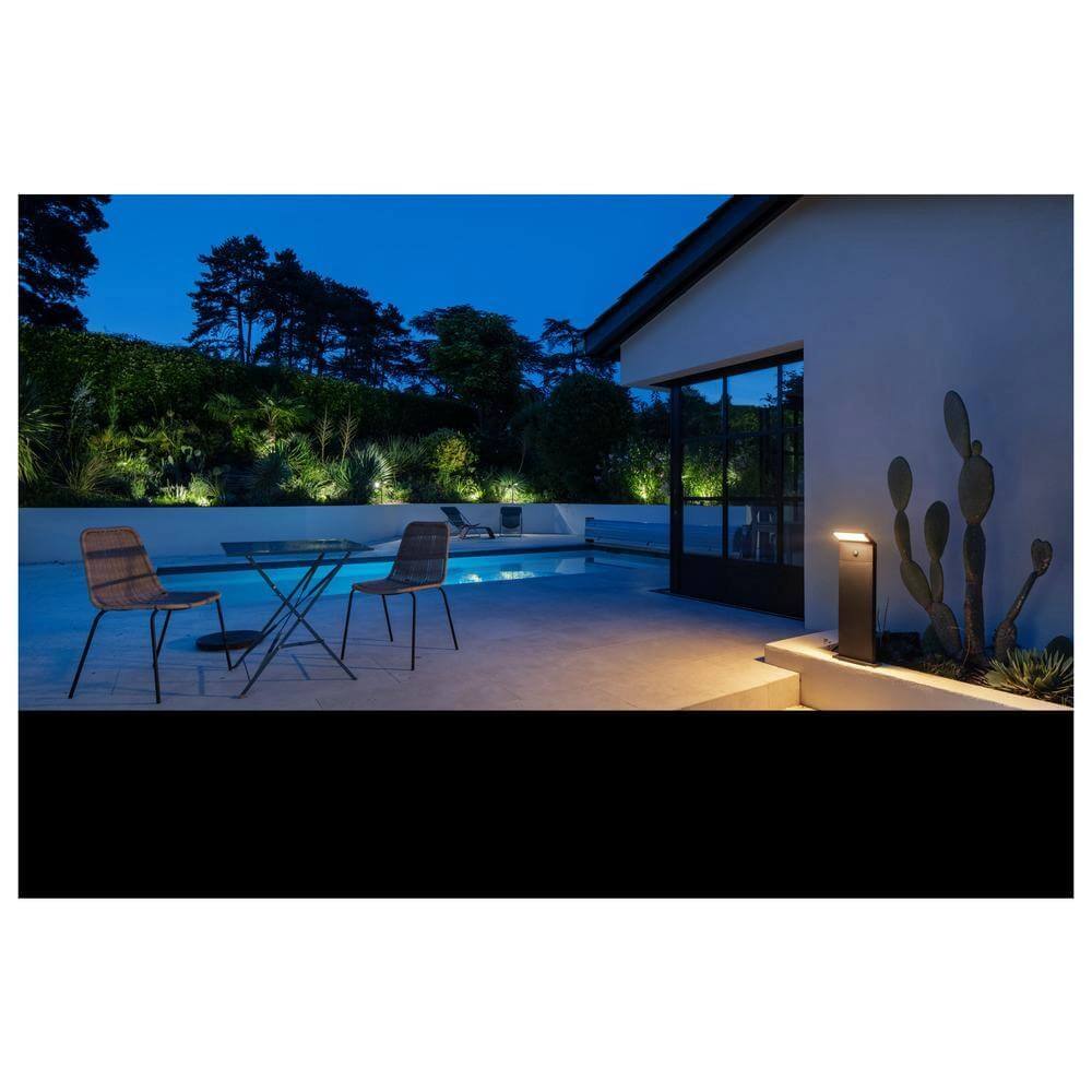 Design garden lamp Ordi 2 Pole 70 black 70cm with sensor SLV 4024163300551