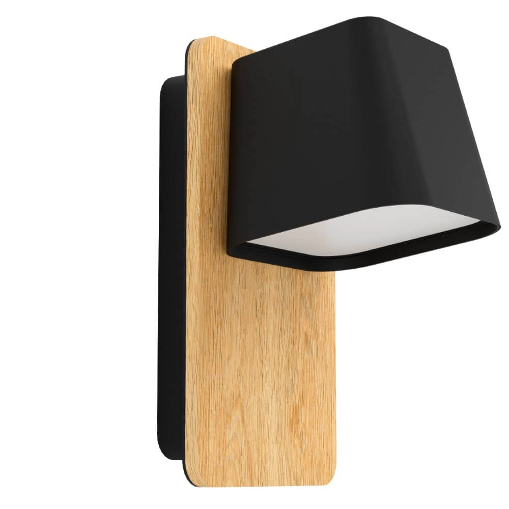 Wall lamp Ruscio with fabric hood
