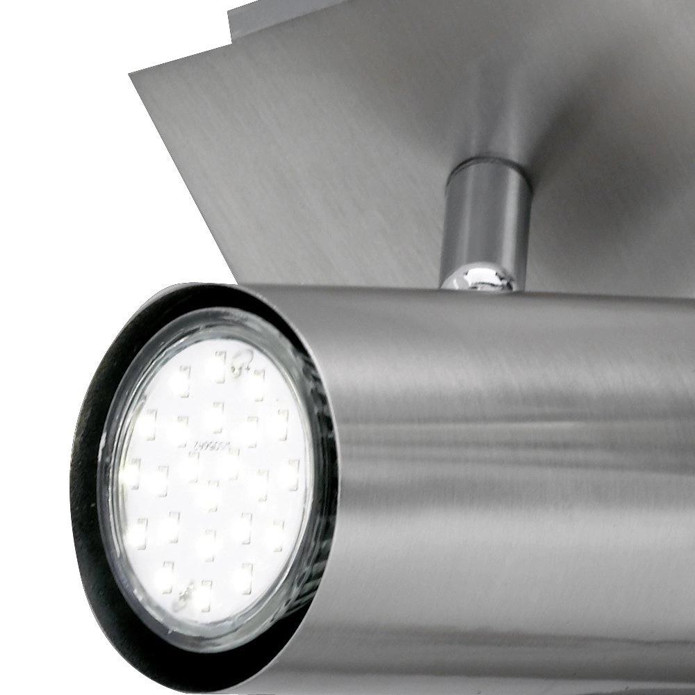 Ceiling spot Series 8024 4-light nickel matt Trio 4017807231397