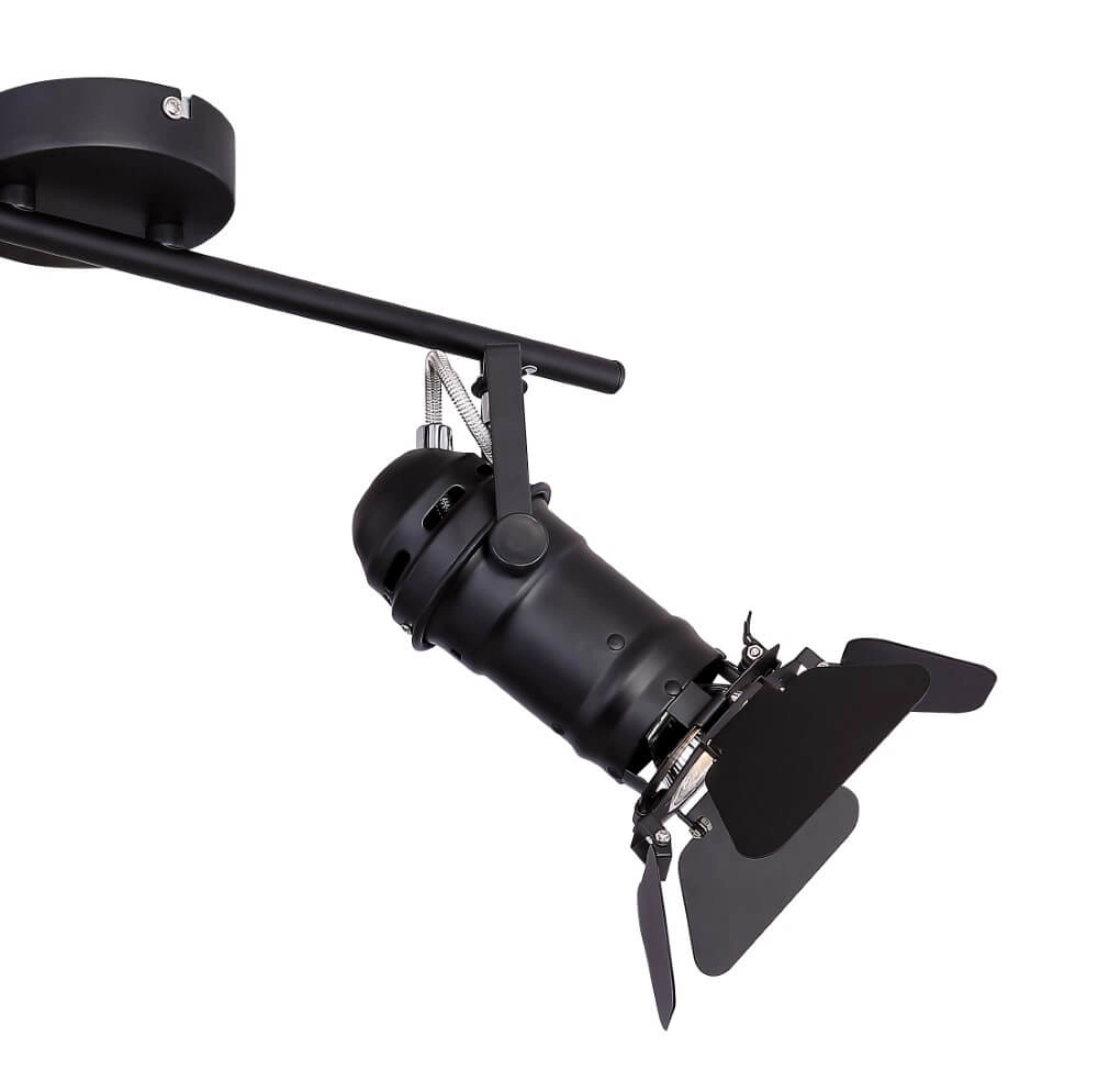 Black ceiling lamp Egon Globo 9007371395651
