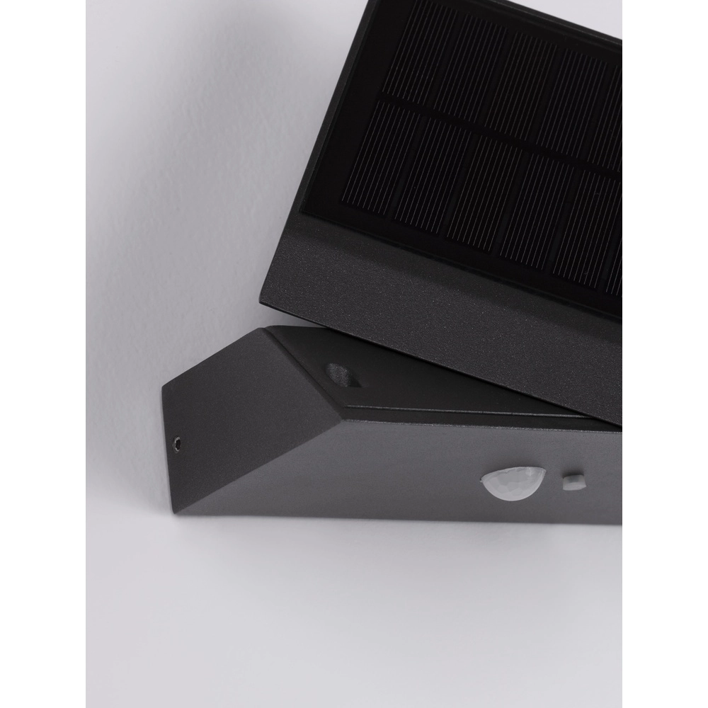 Solar wall lamp Prim anthracite Lyora 5212017432667