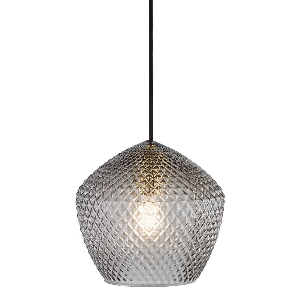 Ceiling lamp Orbiform brass with smoke glass Nordlux 5704924001536