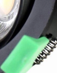 Black recessed spot ex. fitting Spowel ETH 8720195300212
