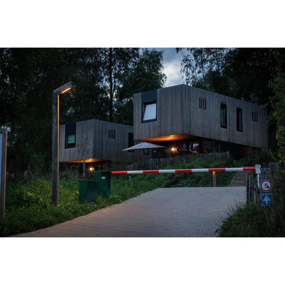 Wooden street lamp Stelle Rustic chestnut - 3M - 3000K Timberlab 8716803514317