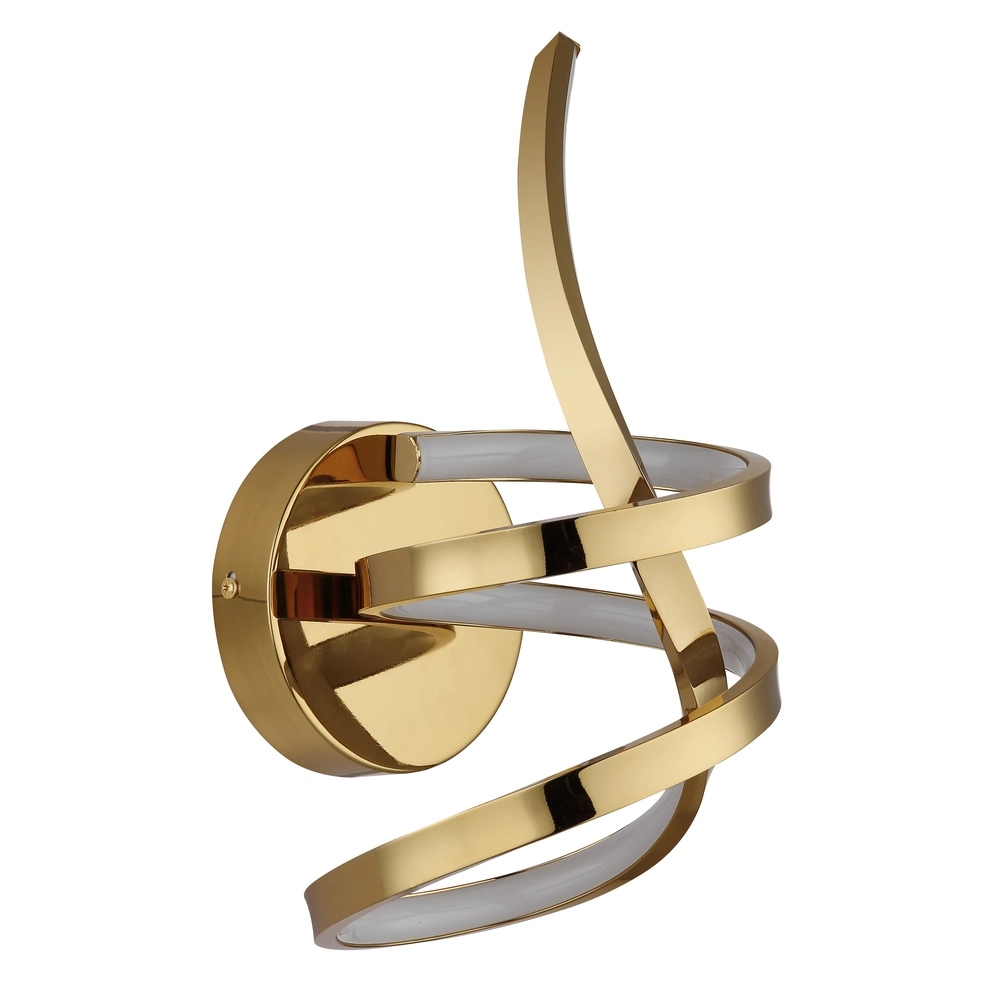 Curl wall lamp Iduna Gold Globo 9007371510429