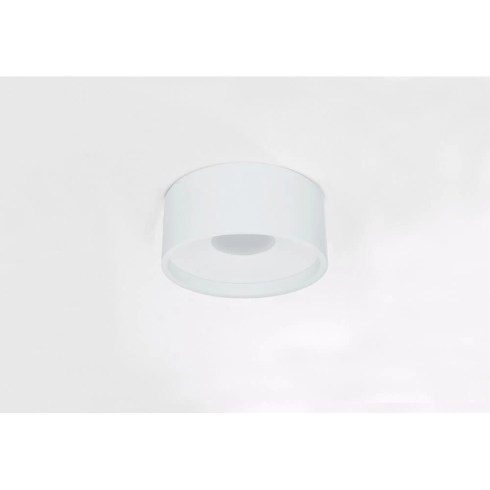 Sleek ceiling lamp Oran Ø 12cm white Artdelight 8719831731169