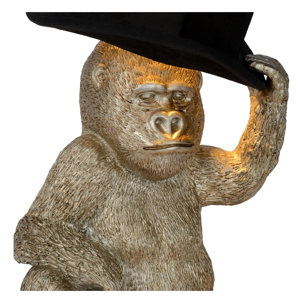 Table lamp Extravaganza Gust Monkey with black hood Lucide 5411212105349