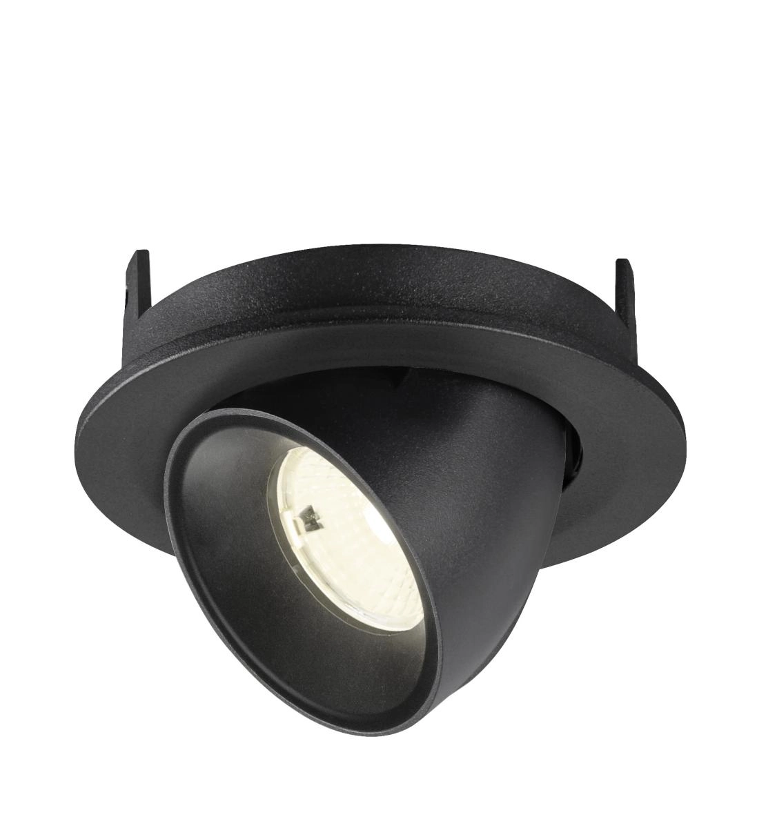 Recessed spotlight Numinos Gimble S black 4000K - 55deg SLV 4024163313339