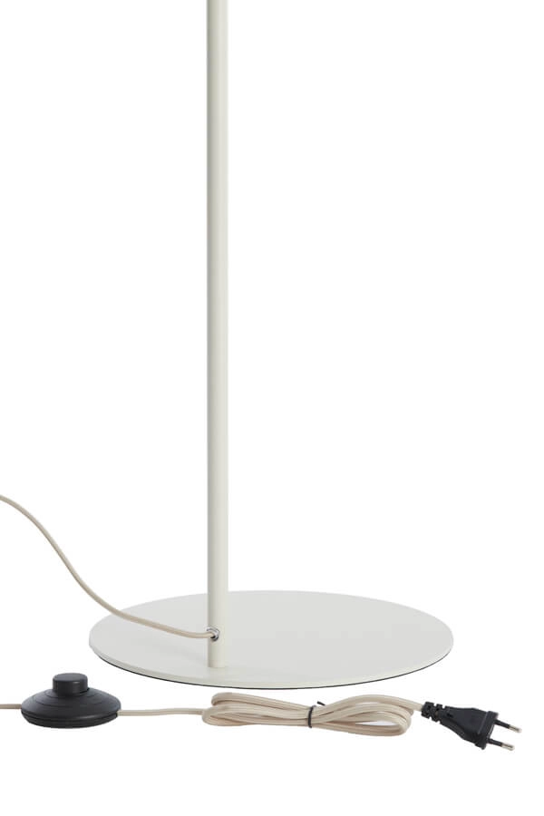 Floor lamp Bisho cream design Light & Living 8717807743383