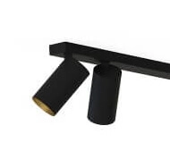 Black with gold ceiling lamp Mono Lyora 5903139769891