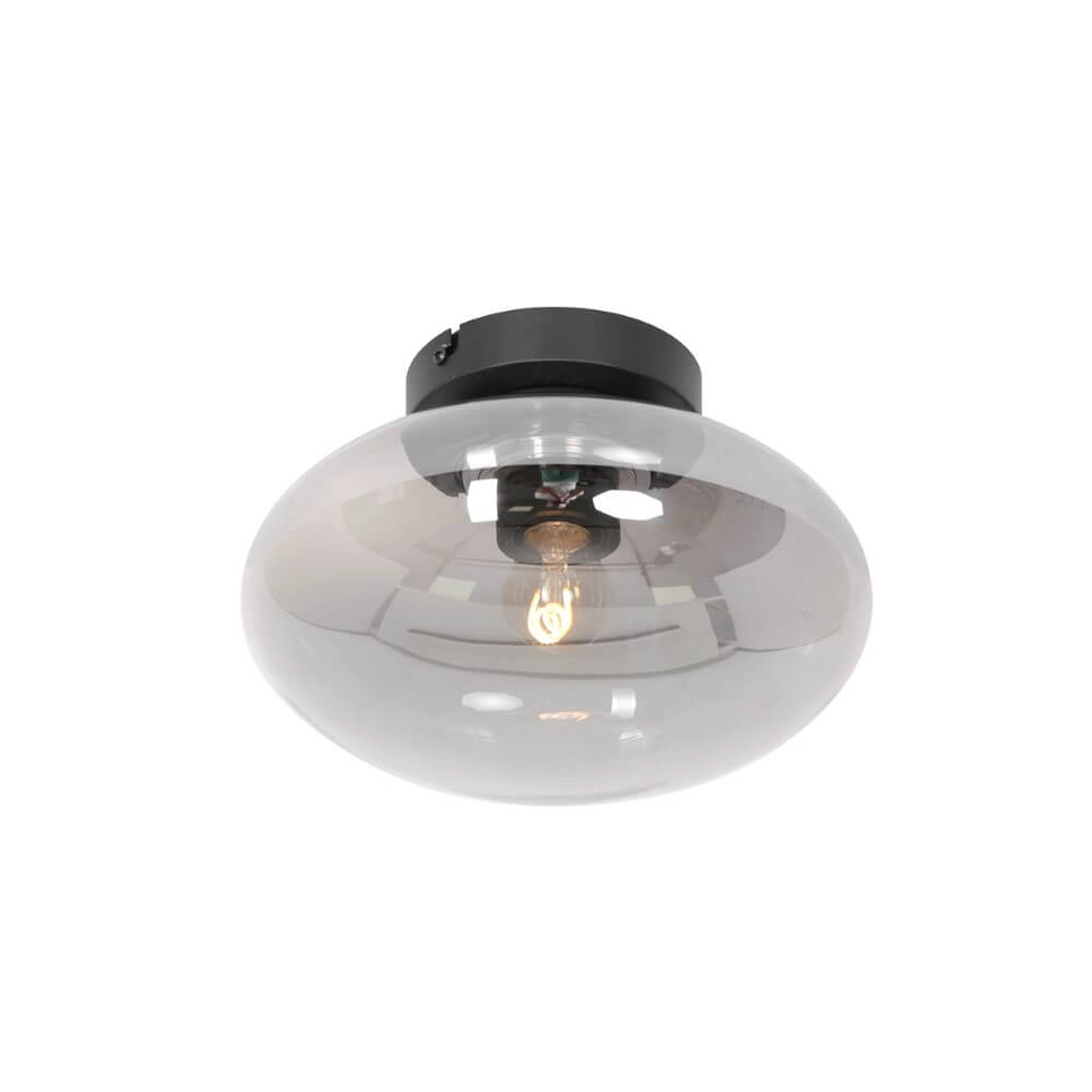 Glass ceiling lamp Reflexion oval Ø 25cm Steinhauer 8712746161328