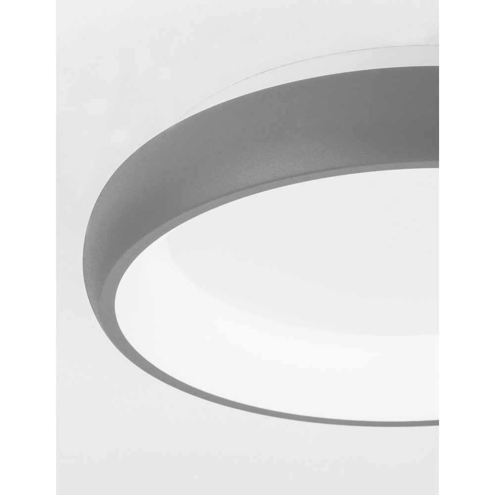 Ceiling lamp Albi grey Ø 41cm Lyora 5212017419507