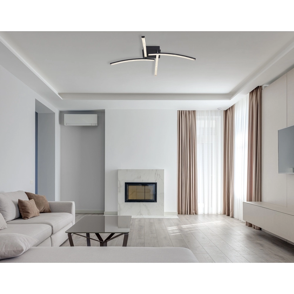 Design ceiling lamp Jules Black Globo 9007371421602