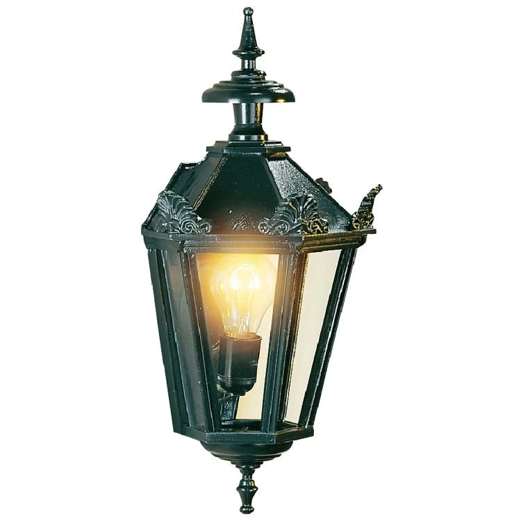 Nostalgic outdoor lamp Oxford 10 with crowns