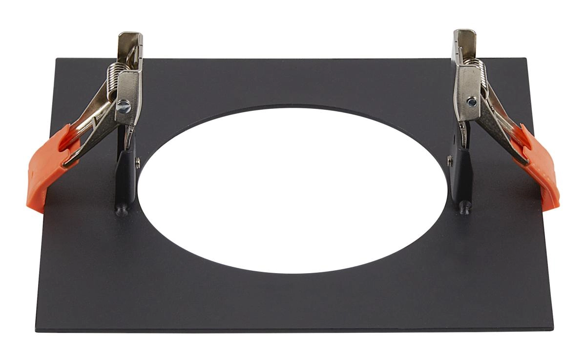 Front mounting frame Numinos S straight 160/100mm black SLV 4024163262255
