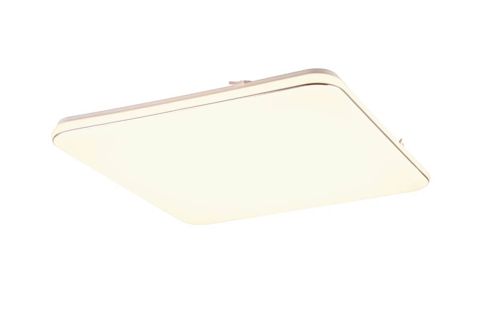 White ceiling lamp Blanca square 3000K Trio 4017807575170