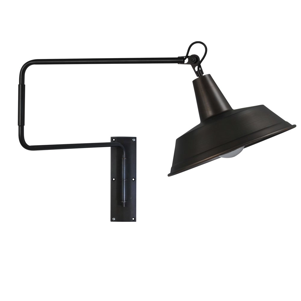 Wall reading light Industria Gunmetal Masterlight 8718121235882