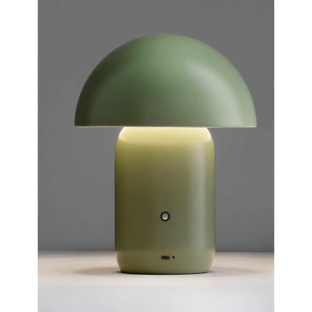 Design table lamp Pois rechargeable green