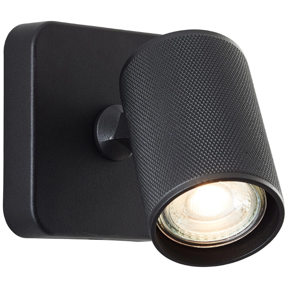 Surface-mounted spot Marty black