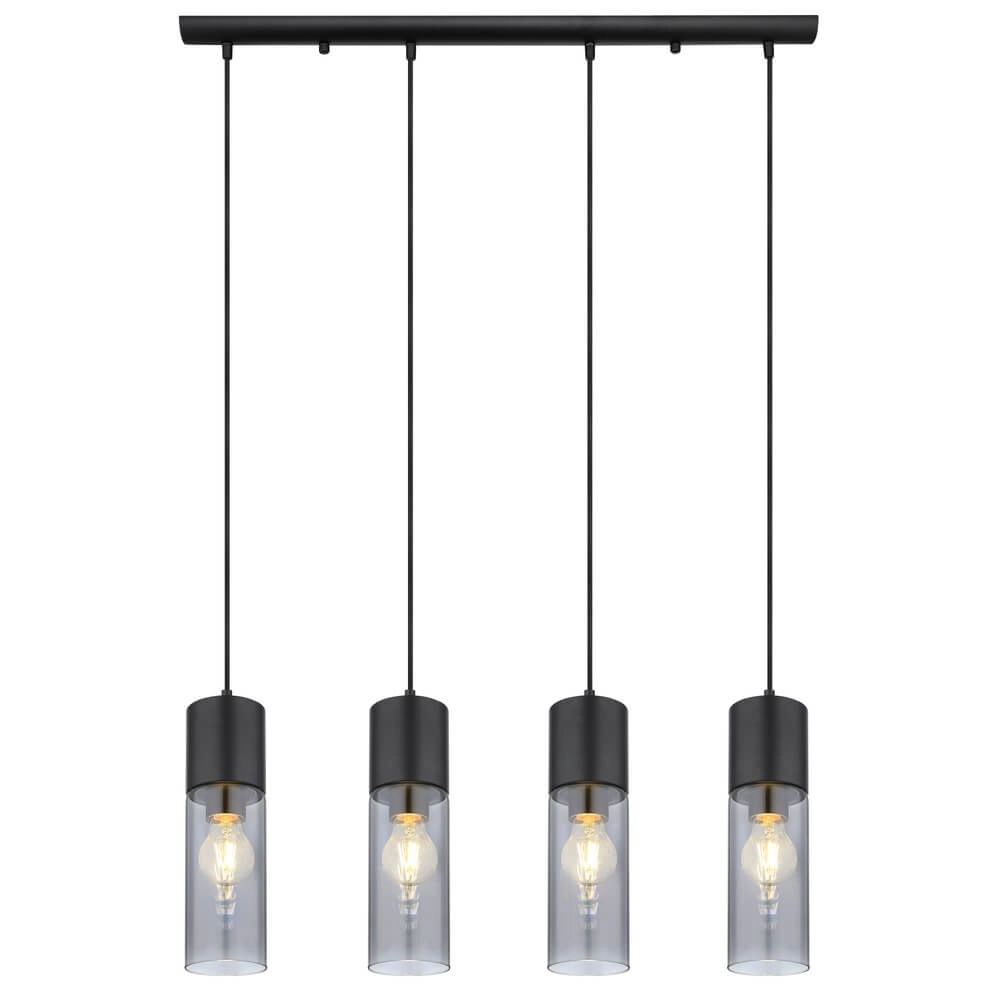Sleek pendant lamp Annika 4-light Globo 9007371439768
