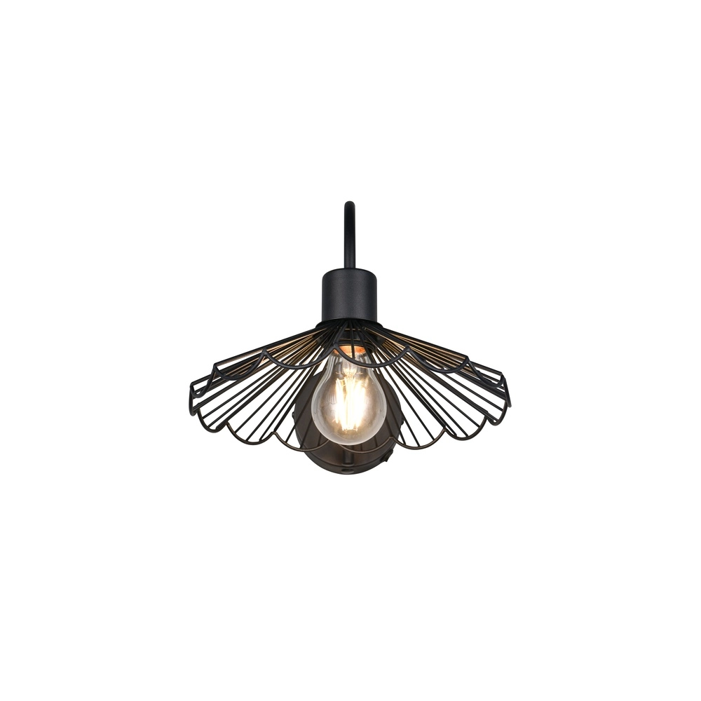 Wall lamp Margarita black Trio 4017807661736